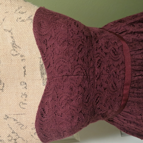 Jack Wills Crimson party dress - Picture 3 of 10